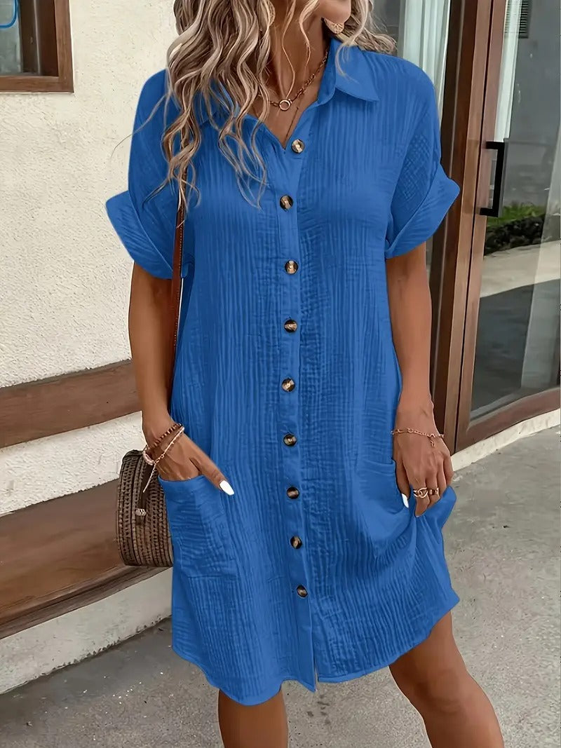 Shirt Dress in Minimalist Design – Stylish Elegance from Essentials of Sweden®
