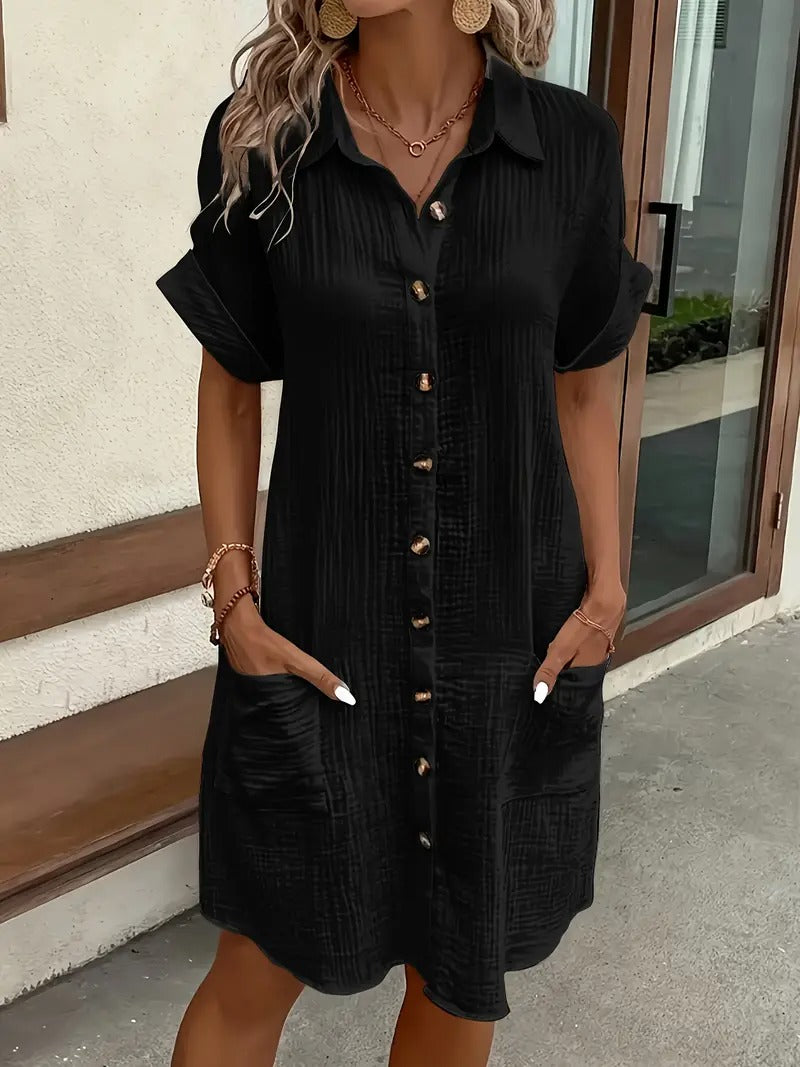 Shirt Dress in Minimalist Design – Stylish Elegance from Essentials of Sweden®