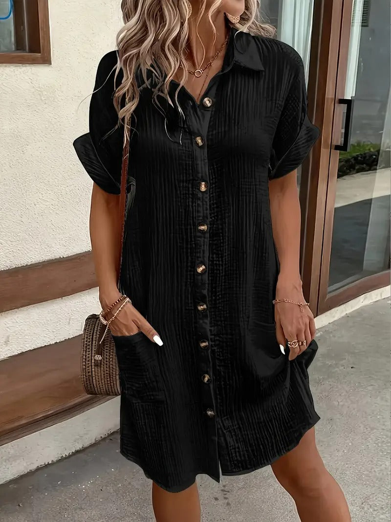 Shirt Dress in Minimalist Design – Stylish Elegance from Essentials of Sweden®