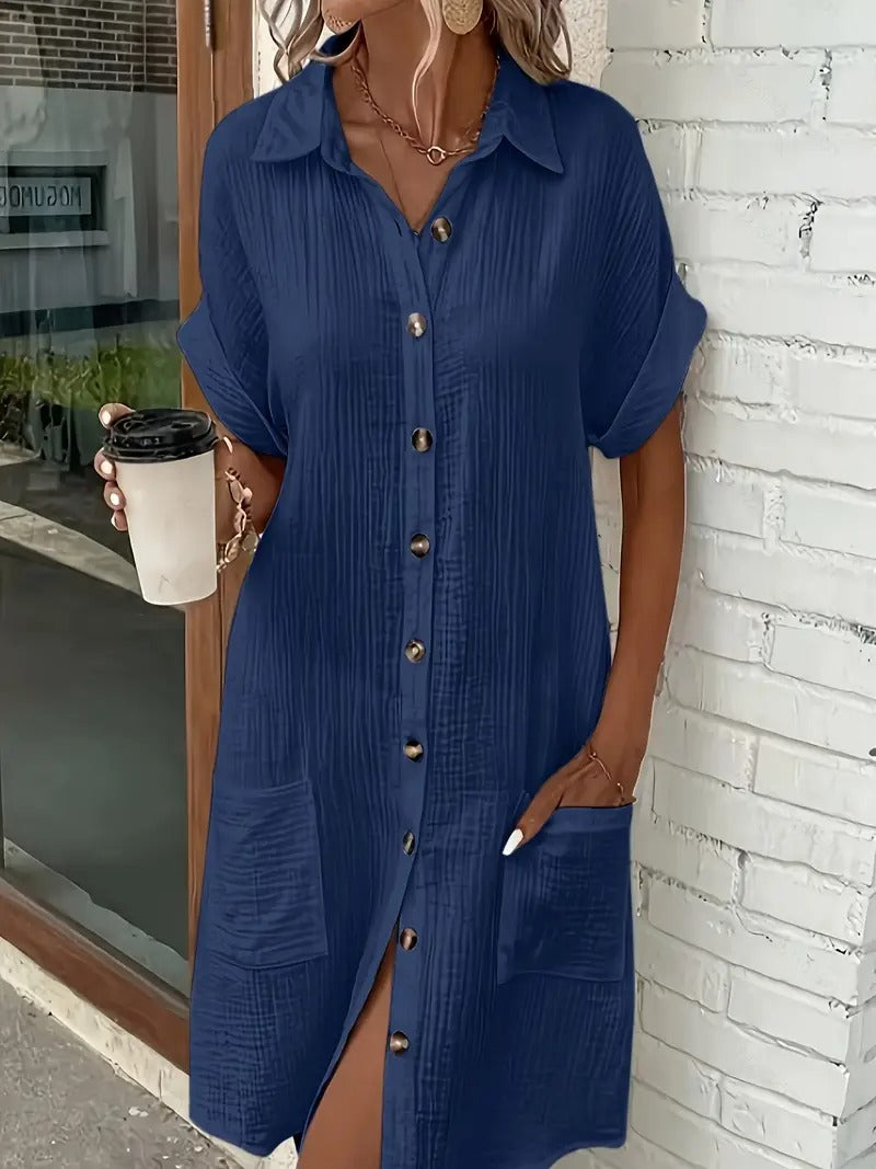Shirt Dress in Minimalist Design – Stylish Elegance from Essentials of Sweden®