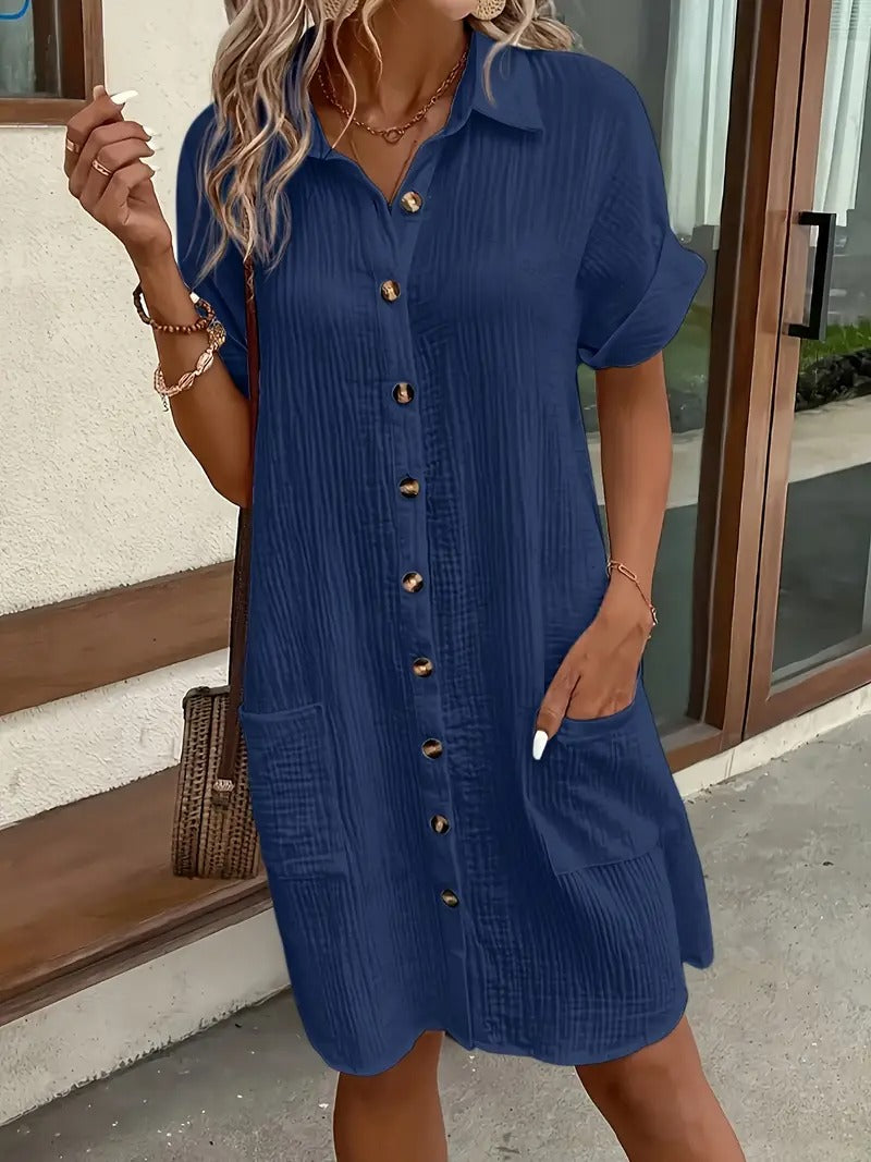 Shirt Dress in Minimalist Design – Stylish Elegance from Essentials of Sweden®