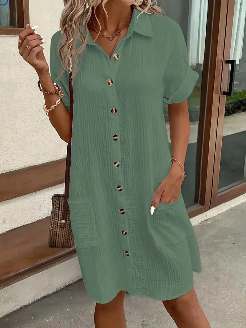Shirt Dress in Minimalist Design – Stylish Elegance from Essentials of Sweden®