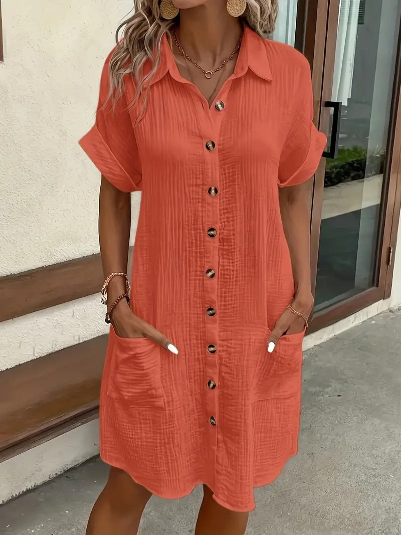 Shirt Dress in Minimalist Design – Stylish Elegance from Essentials of Sweden®