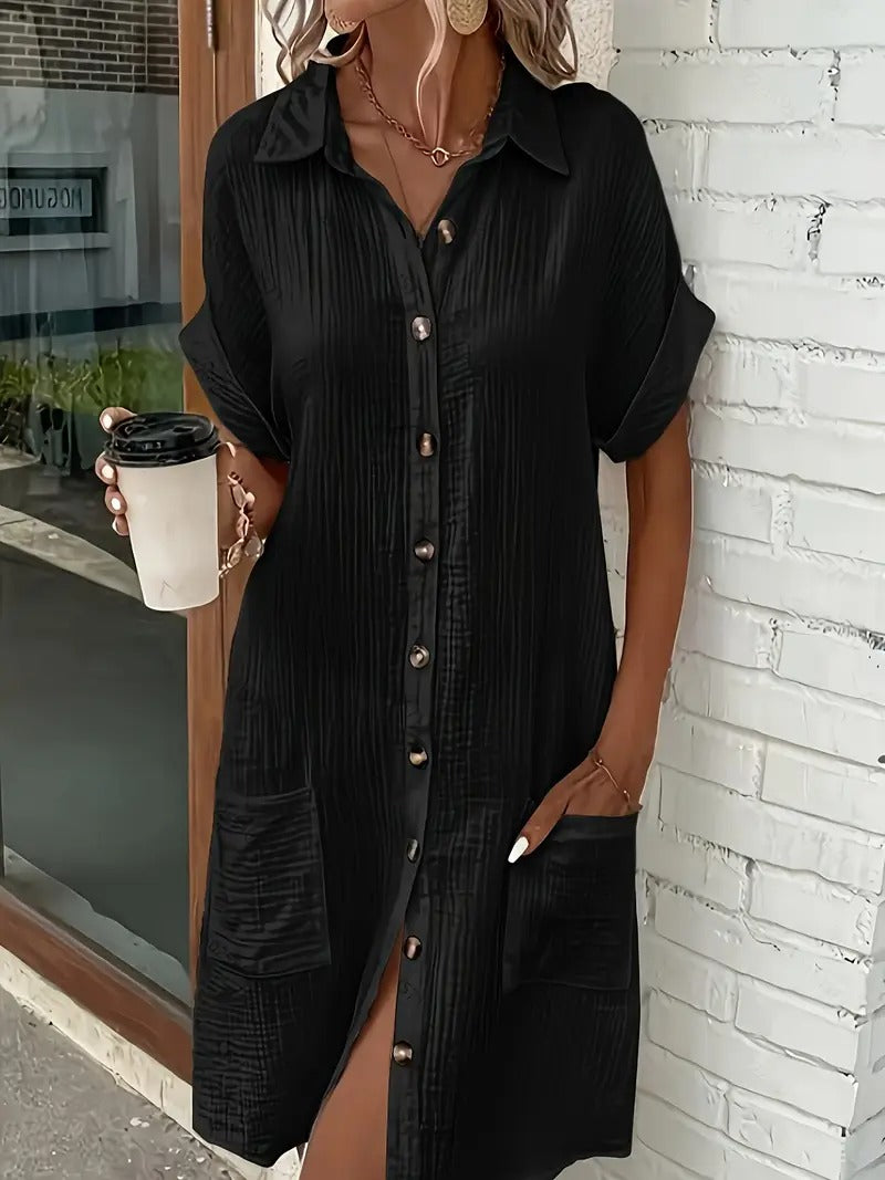 Shirt Dress in Minimalist Design – Stylish Elegance from Essentials of Sweden®
