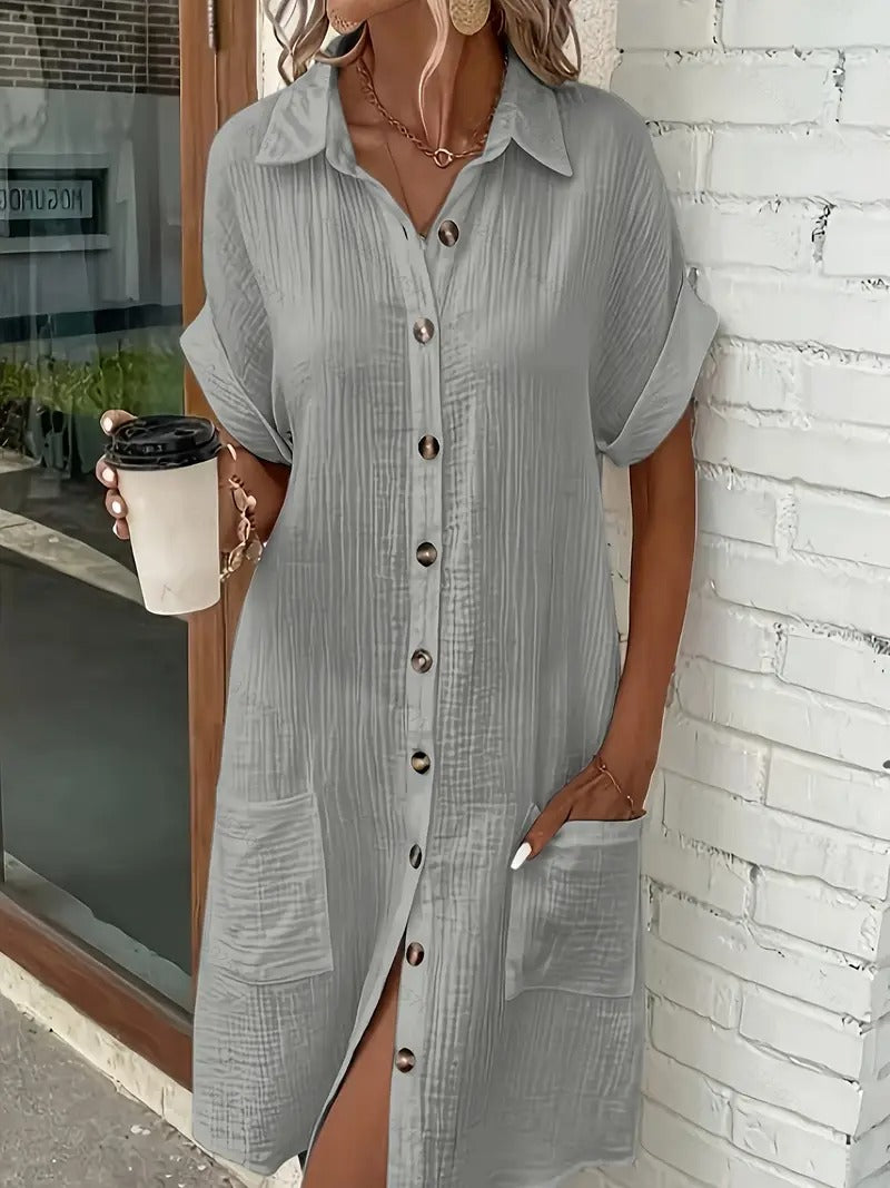 Shirt Dress in Minimalist Design – Stylish Elegance from Essentials of Sweden®