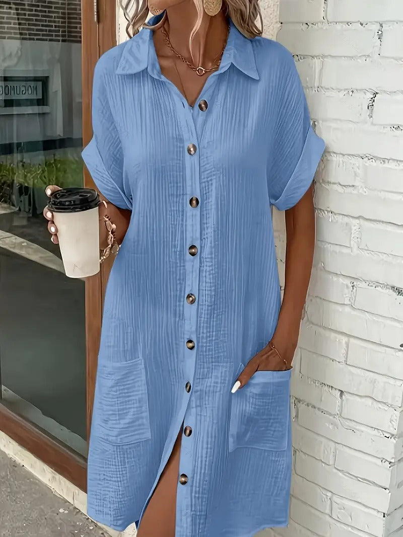 Shirt Dress in Minimalist Design – Stylish Elegance from Essentials of Sweden®
