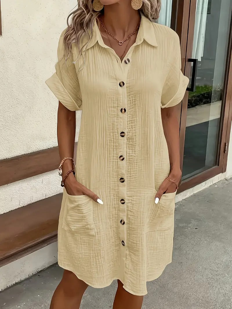Shirt Dress in Minimalist Design – Stylish Elegance from Essentials of Sweden®