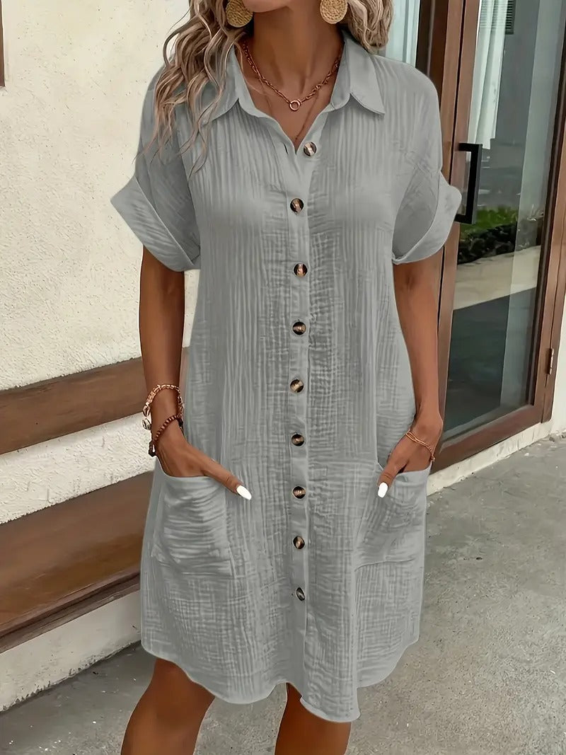 Shirt Dress in Minimalist Design – Stylish Elegance from Essentials of Sweden®