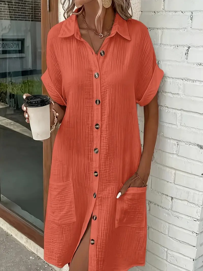 Shirt Dress in Minimalist Design – Stylish Elegance from Essentials of Sweden®