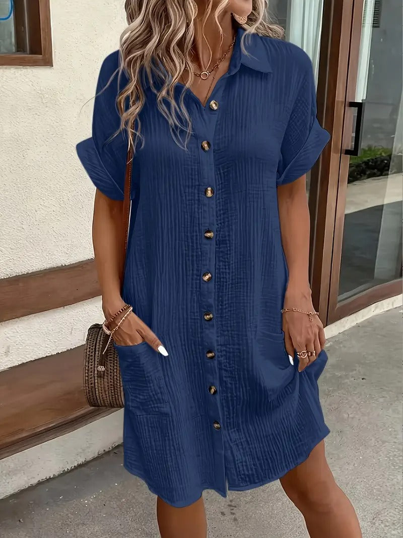 Shirt Dress in Minimalist Design – Stylish Elegance from Essentials of Sweden®