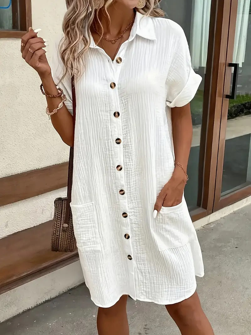 Shirt Dress in Minimalist Design – Stylish Elegance from Essentials of Sweden®