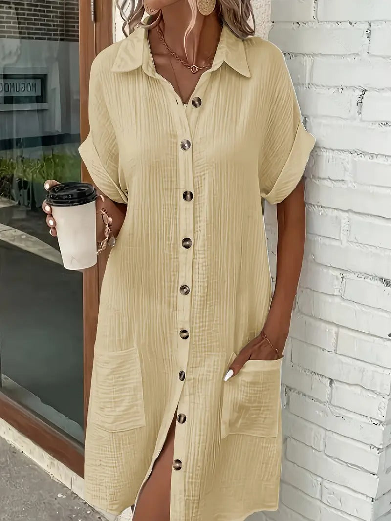 Shirt Dress in Minimalist Design – Stylish Elegance from Essentials of Sweden®