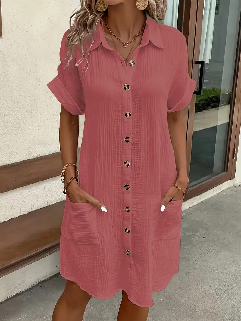 Shirt Dress in Minimalist Design – Stylish Elegance from Essentials of Sweden®