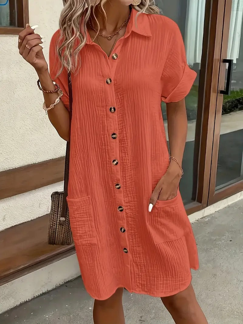Shirt Dress in Minimalist Design – Stylish Elegance from Essentials of Sweden®