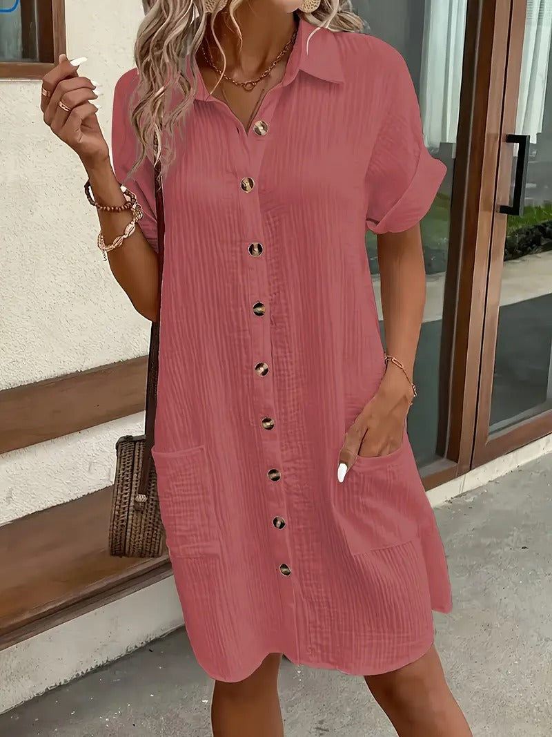 Shirt Dress in Minimalist Design – Stylish Elegance from Essentials of Sweden®