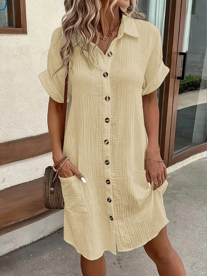 Shirt Dress in Minimalist Design – Stylish Elegance from Essentials of Sweden®
