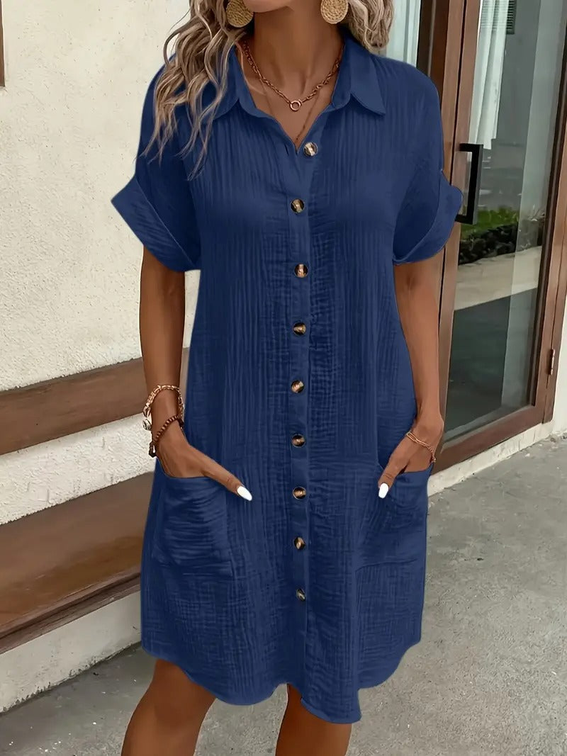 Shirt Dress in Minimalist Design – Stylish Elegance from Essentials of Sweden®