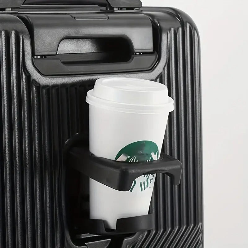 Premium Multifunctional Travel Bag with USB, Cup Holder & Smart Lock