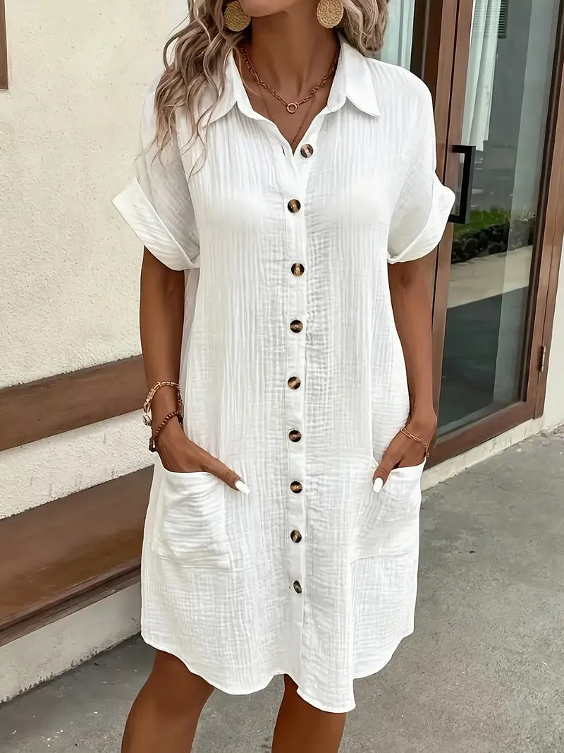 Shirt Dress in Minimalist Design – Stylish Elegance from Essentials of Sweden®
