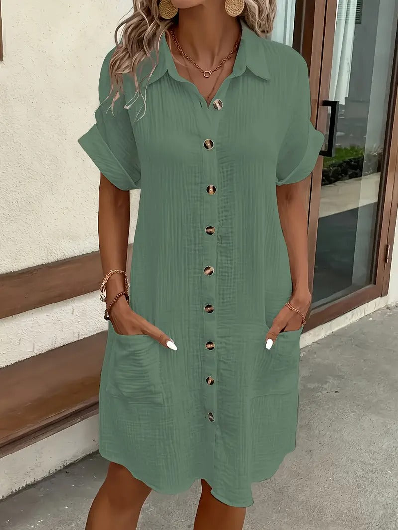 Shirt Dress in Minimalist Design – Stylish Elegance from Essentials of Sweden®
