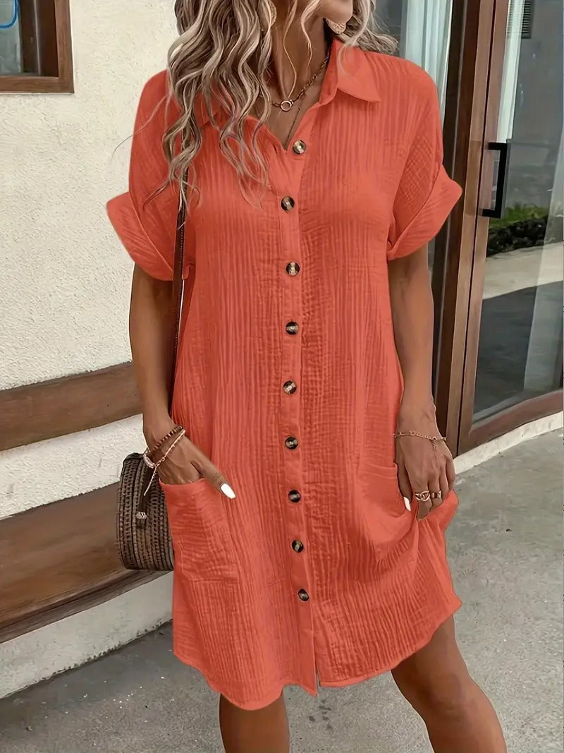 Shirt Dress in Minimalist Design – Stylish Elegance from Essentials of Sweden®