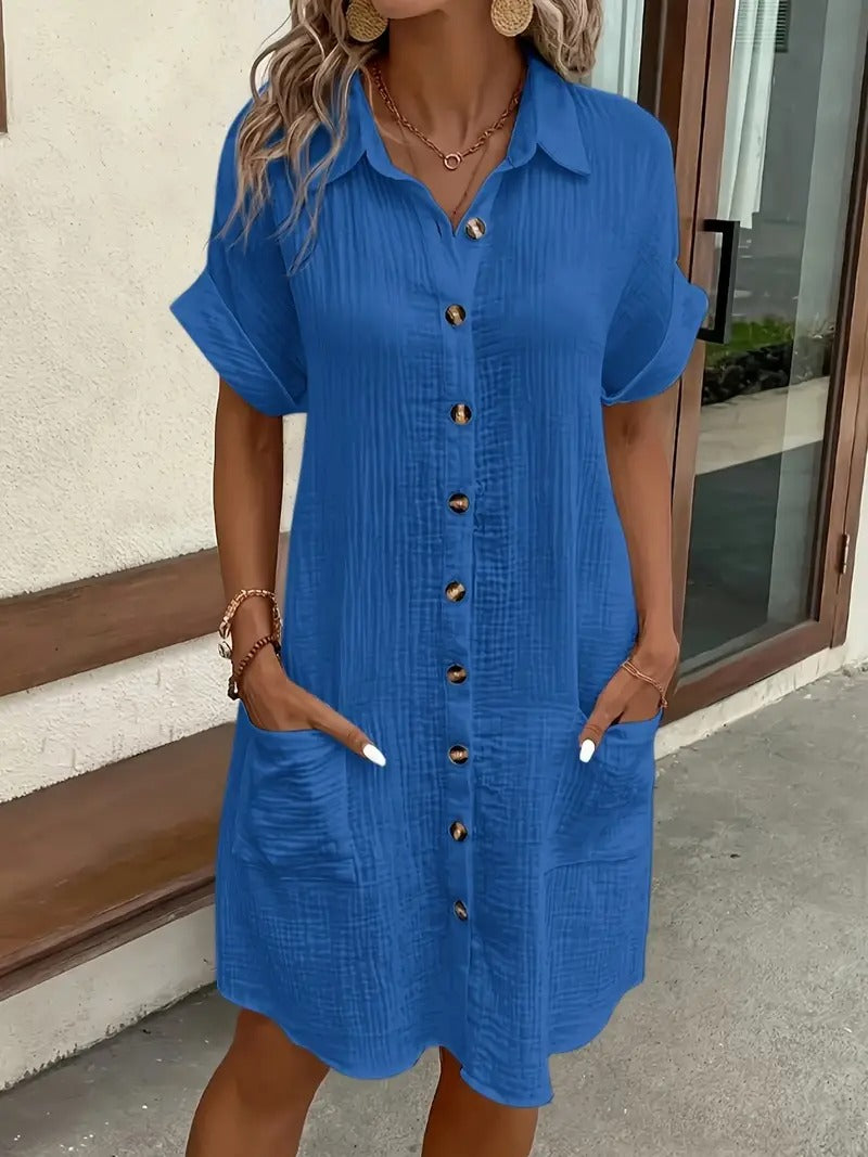 Shirt Dress in Minimalist Design – Stylish Elegance from Essentials of Sweden®
