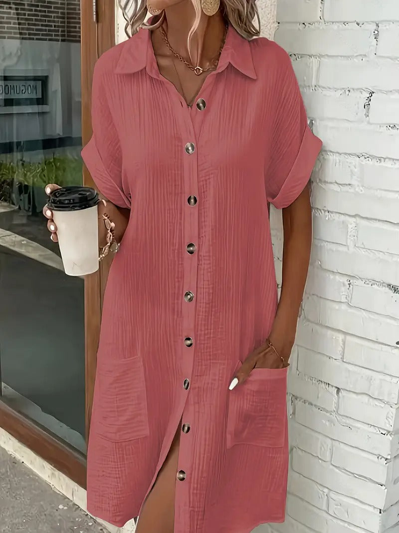Shirt Dress in Minimalist Design – Stylish Elegance from Essentials of Sweden®