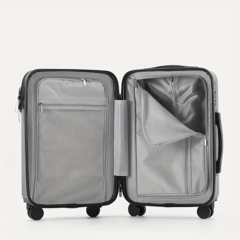 Premium Multifunctional Travel Bag with USB, Cup Holder &amp; Smart Lock